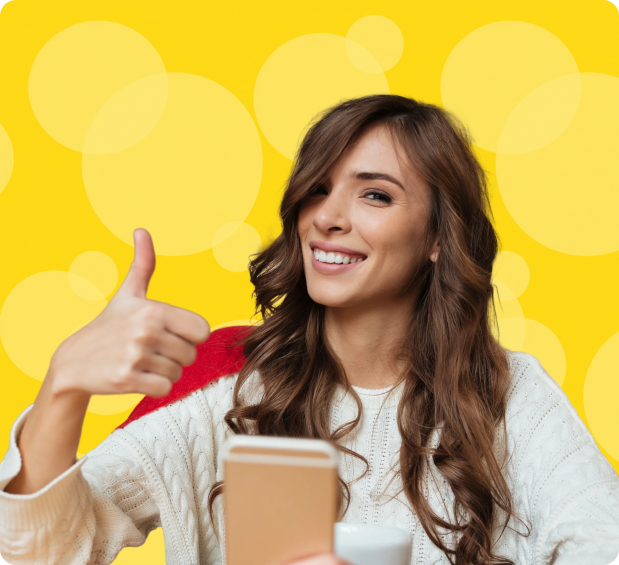 woman-thumbs-up-yellow-bg