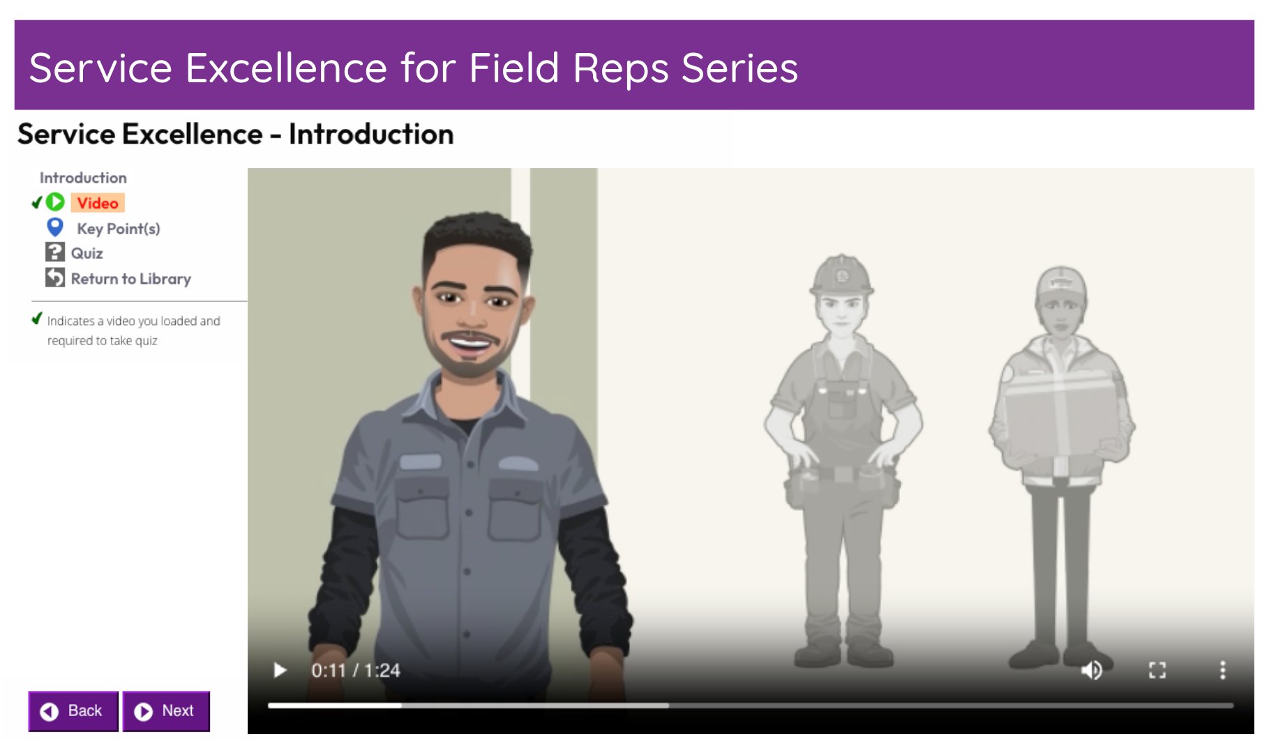 Service Excellence for Field Reps Service Excellence for Field Reps